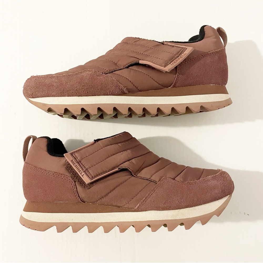 Merrell Women’s Alpine Moc Strap Polar Insulated Sneaker Size 10 Gorpcore Mauve - Picture 4 of 12